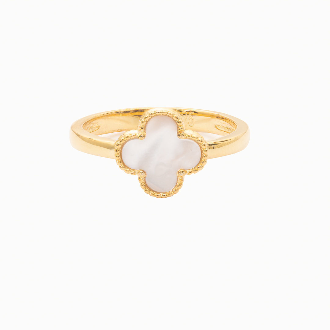 Clover ring on sale