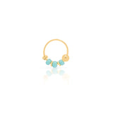 Lily gold filled small sleeper earring