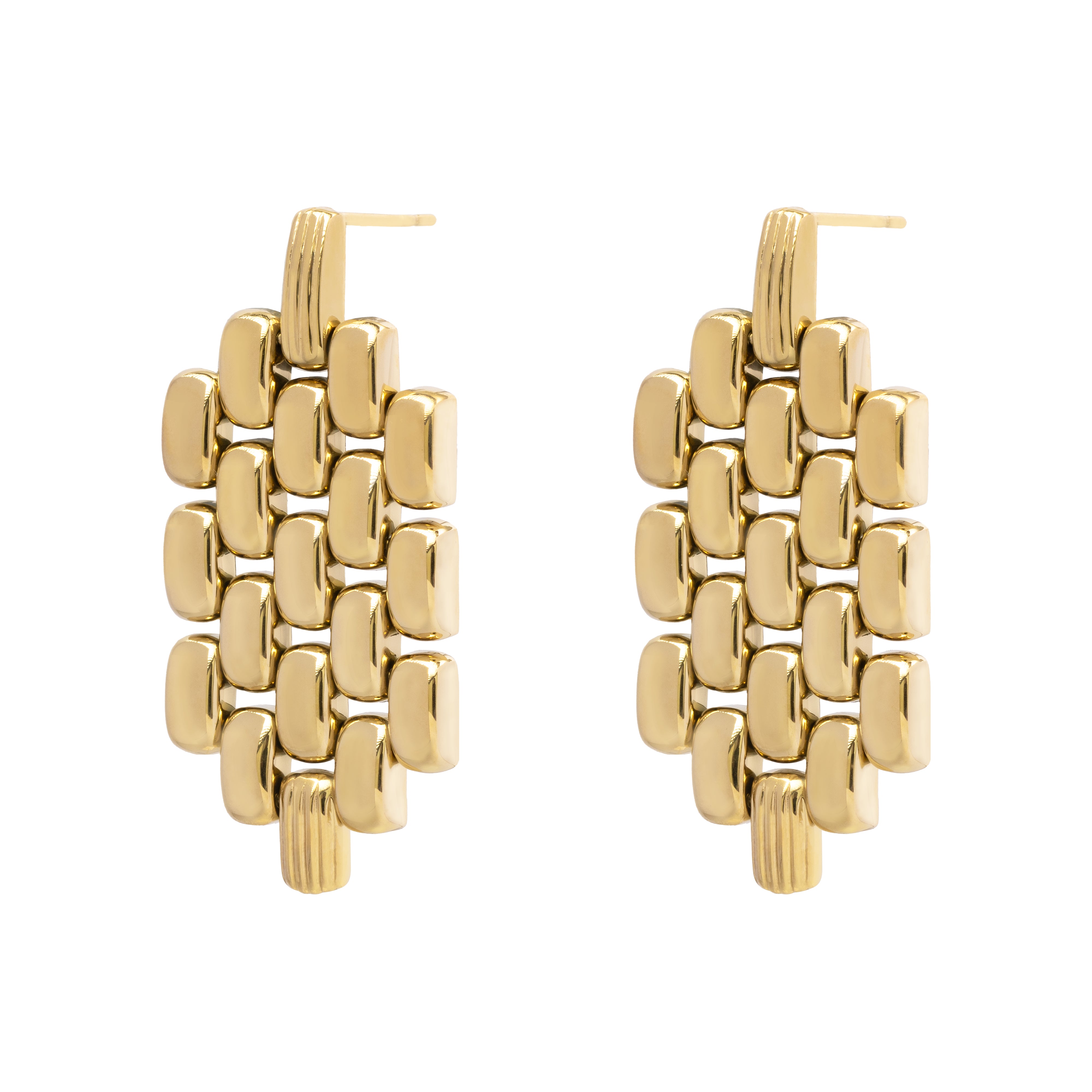 Denver gold earrings