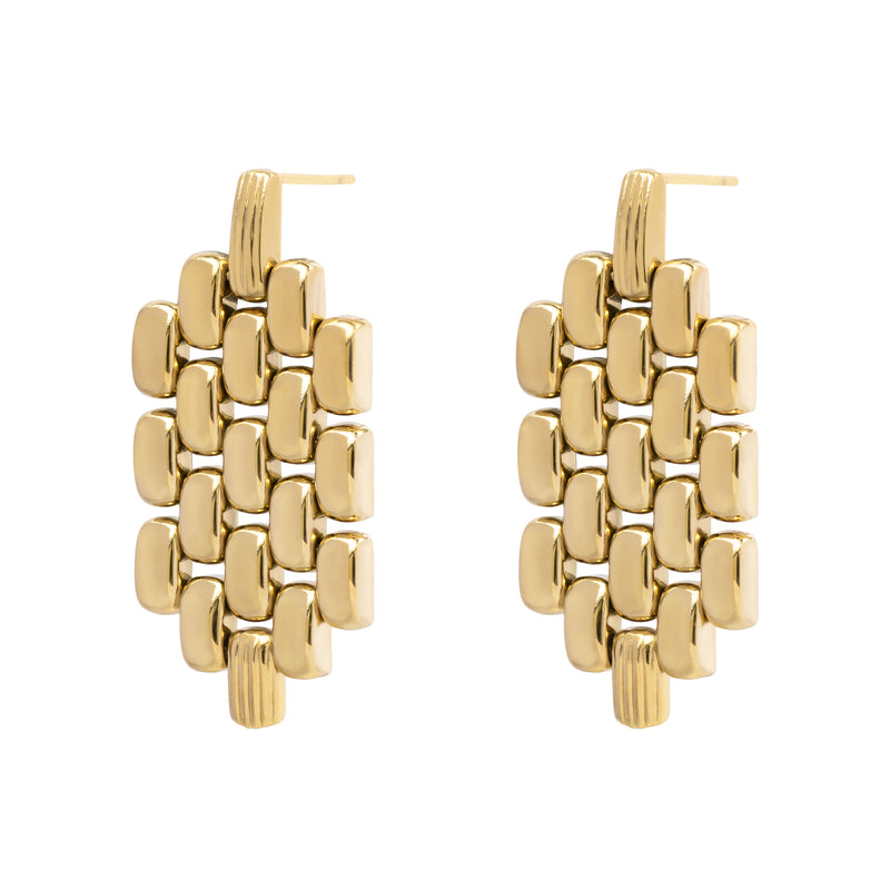 Denver gold earrings