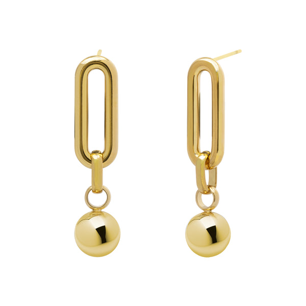 Herta drop earrings