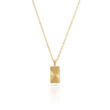 Joan gold pendant