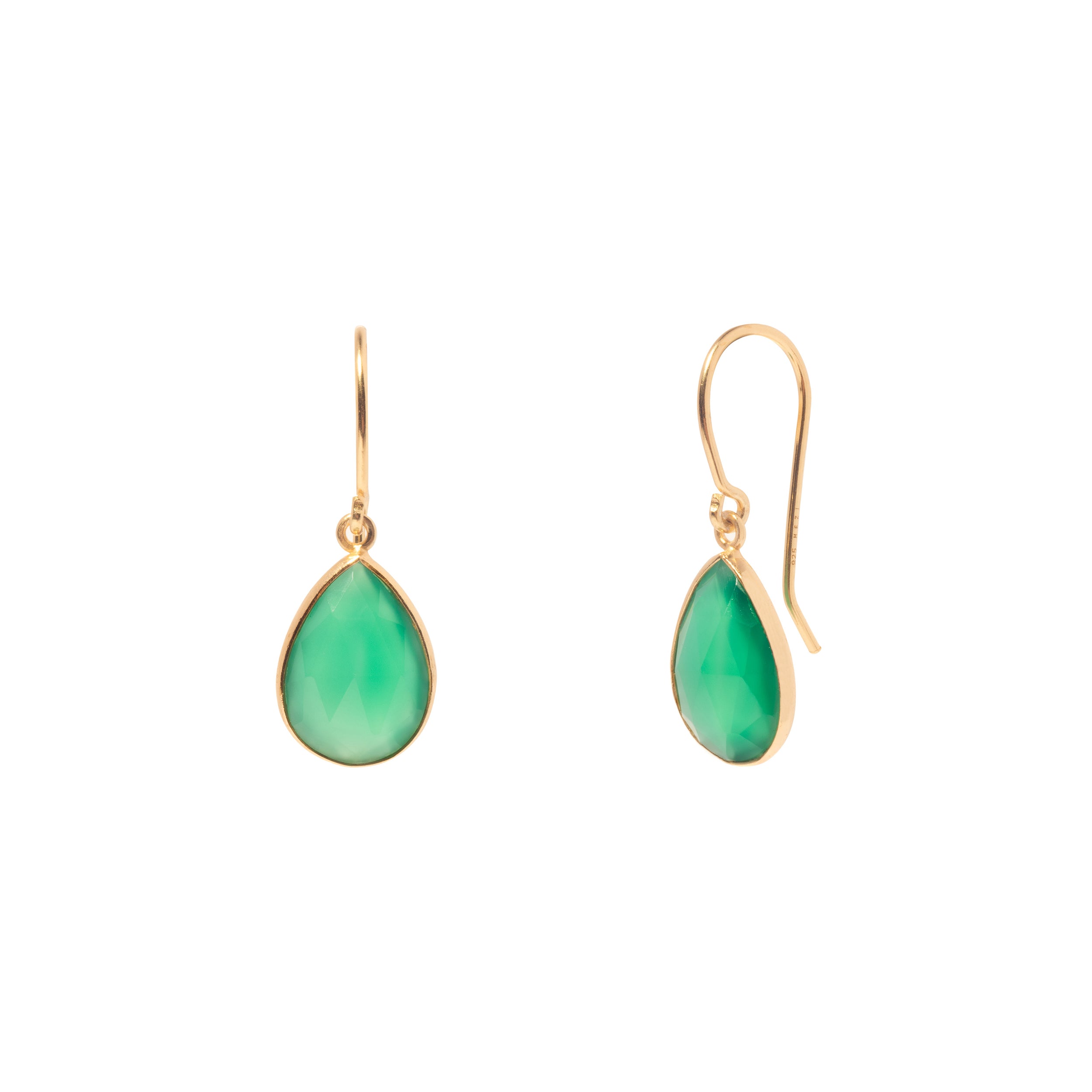 Joya tear drop semi-precious earrings