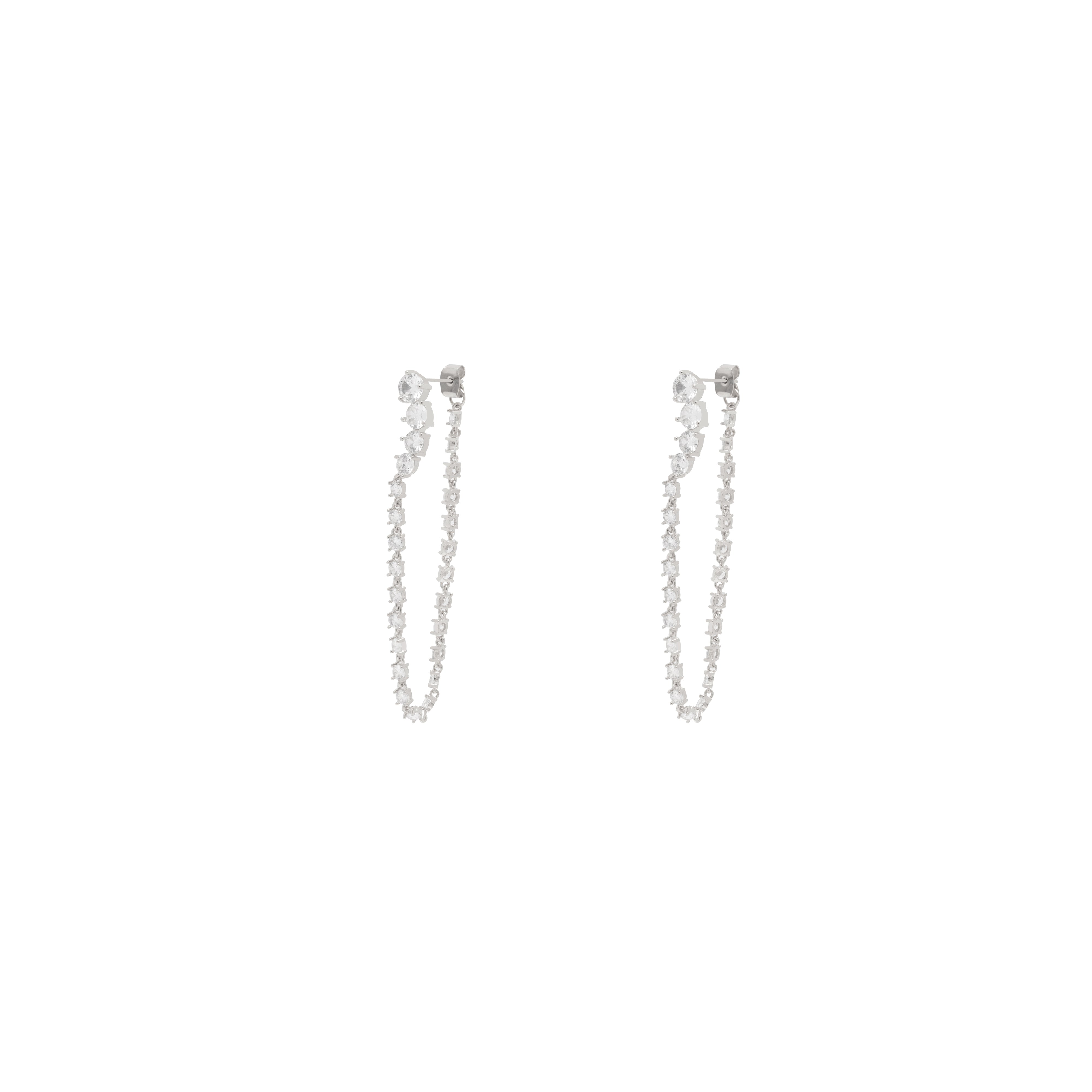 Kavish crystal drop earrings