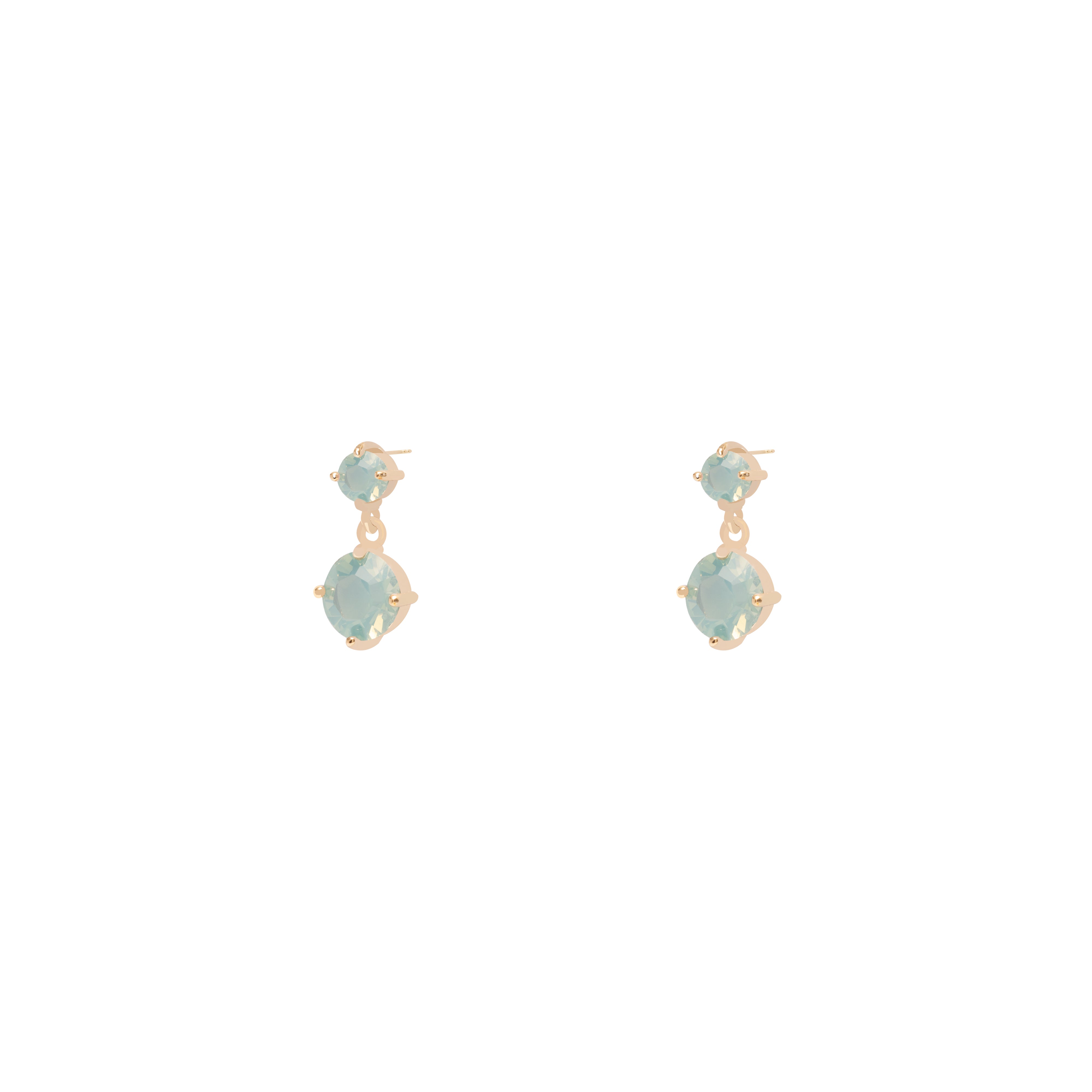 Miriam drop crystal earrings