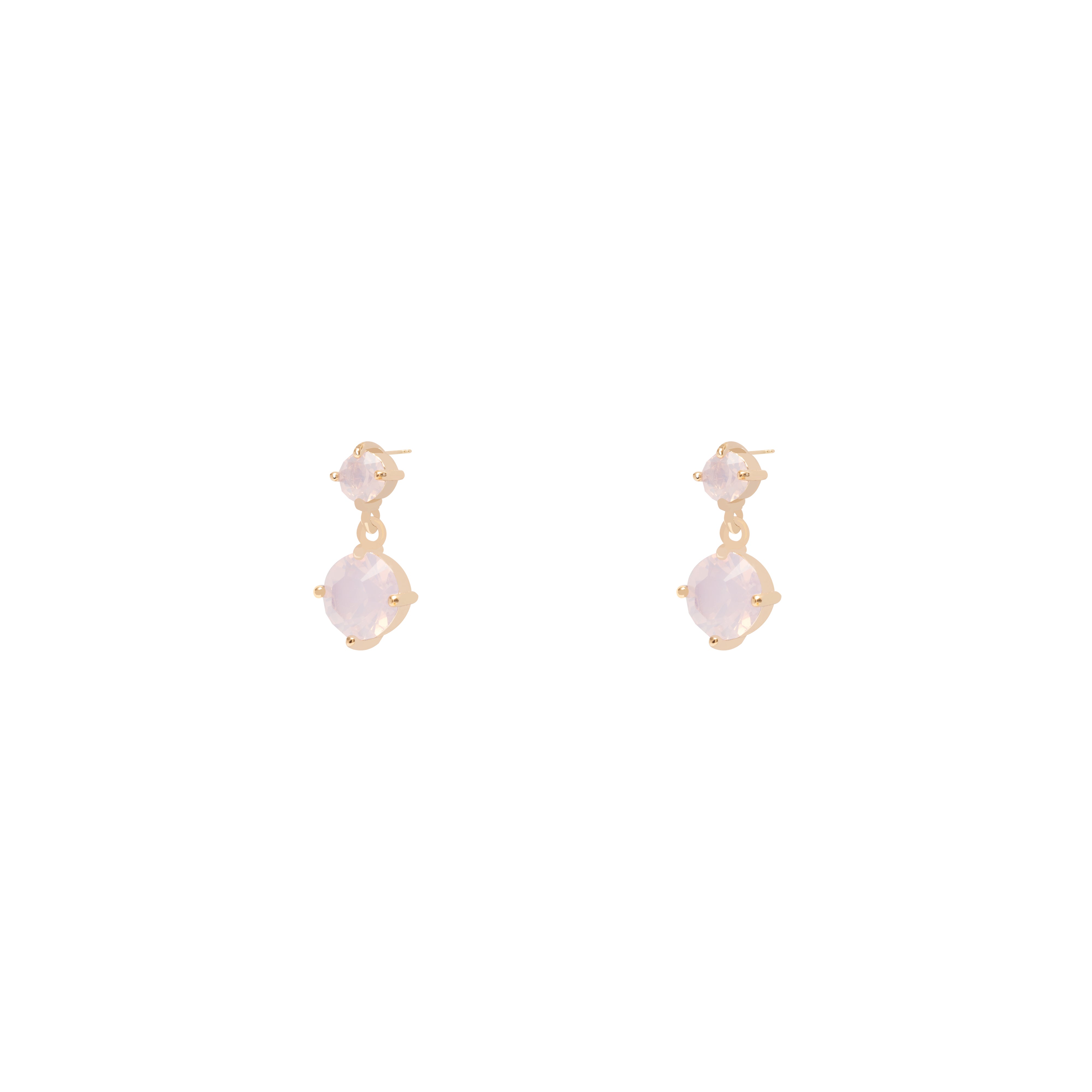 Miriam drop crystal earrings