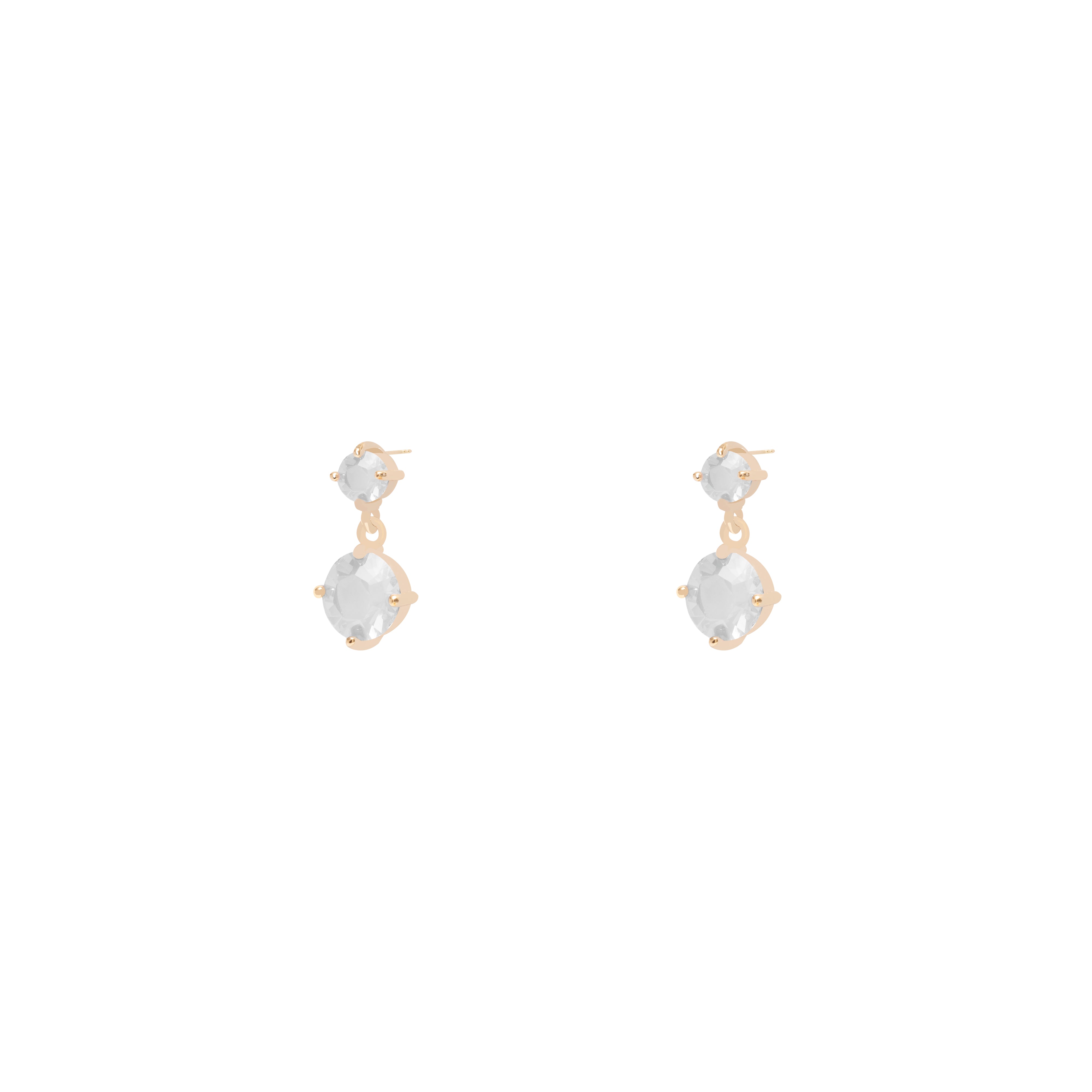 Miriam drop crystal earrings