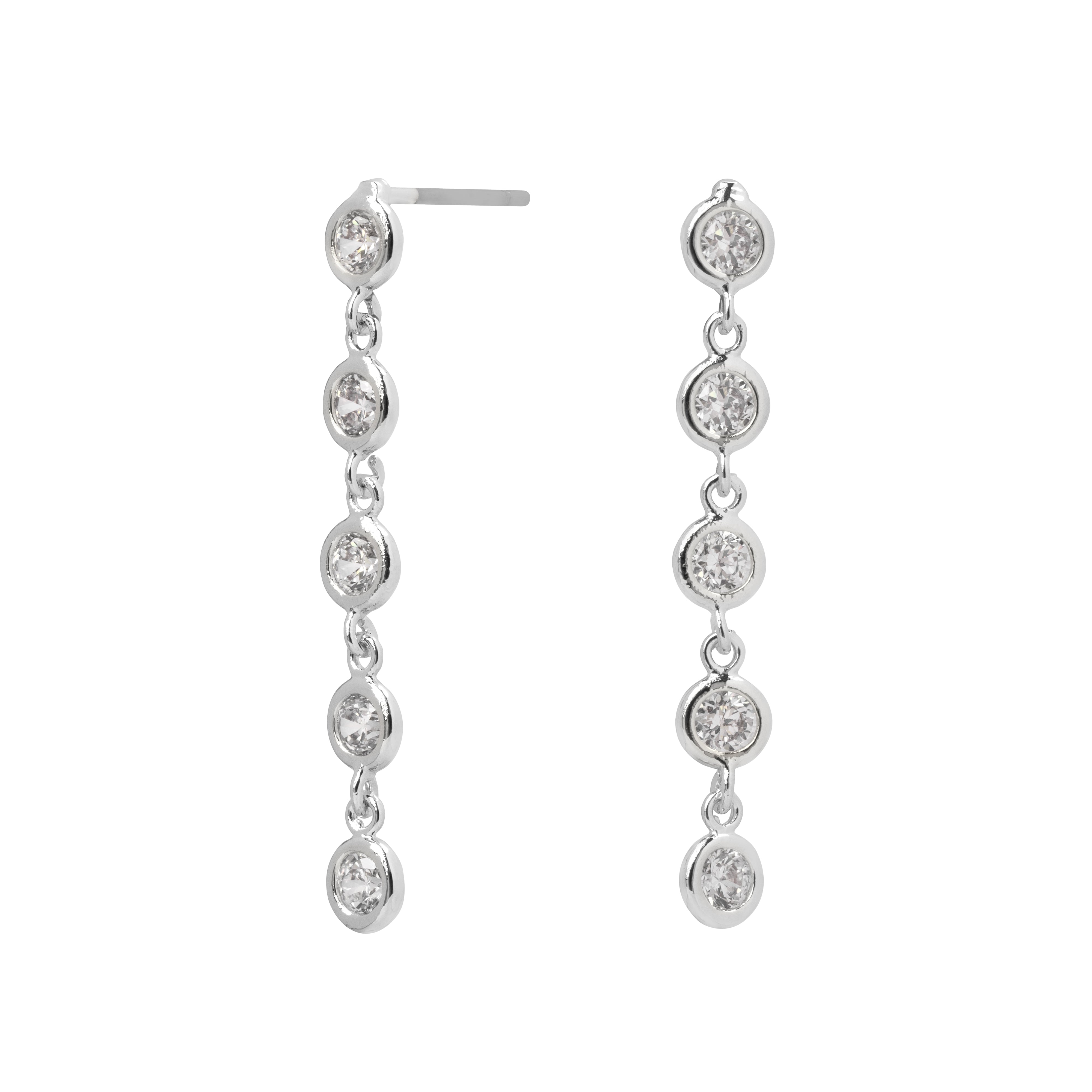 Pasca drop crystal earrings