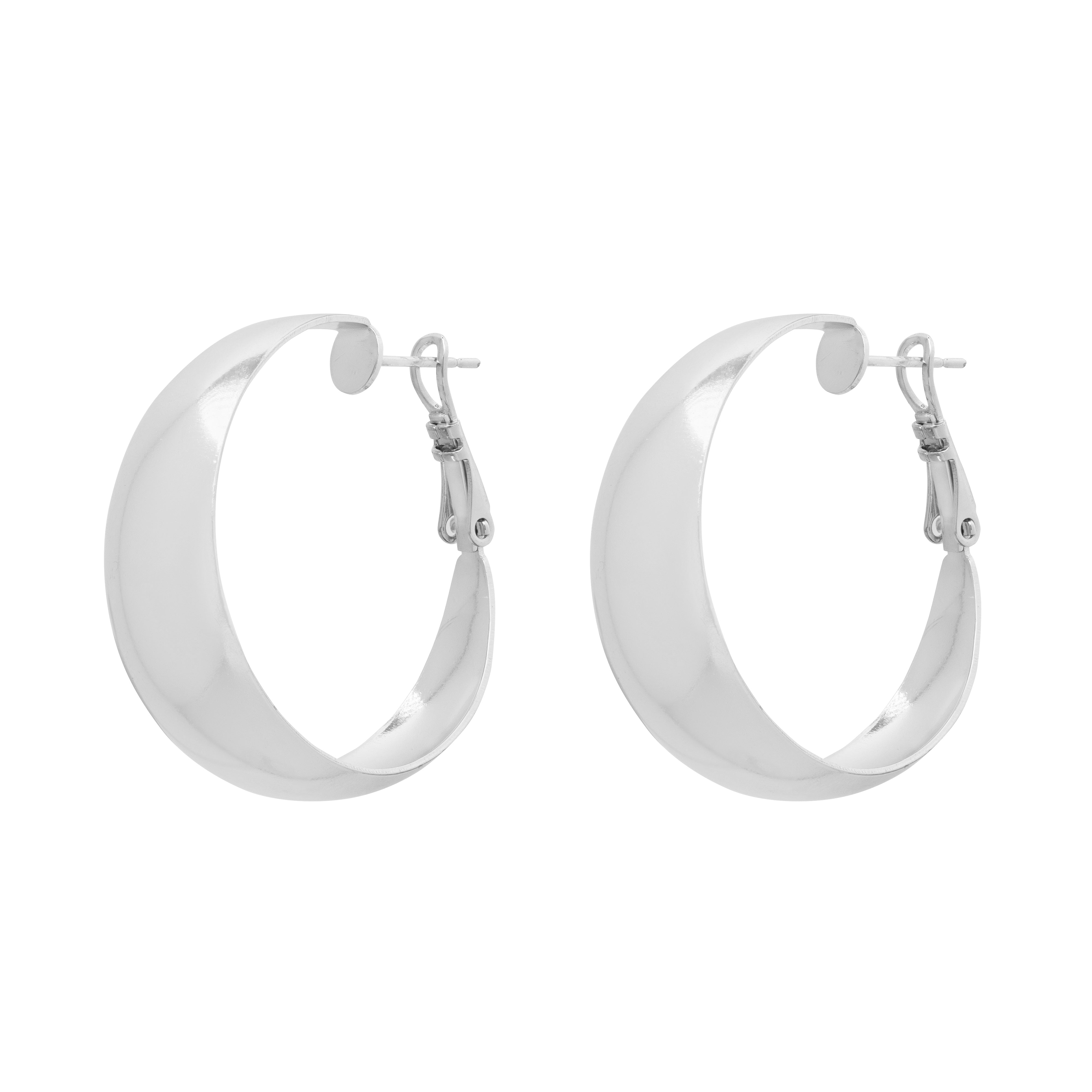 Allegra hoop earrings