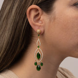 Nakia crystal earrings