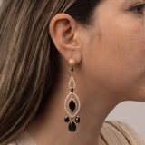 Nakia crystal earrings