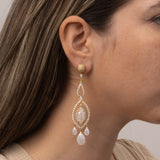 Nakia crystal earrings