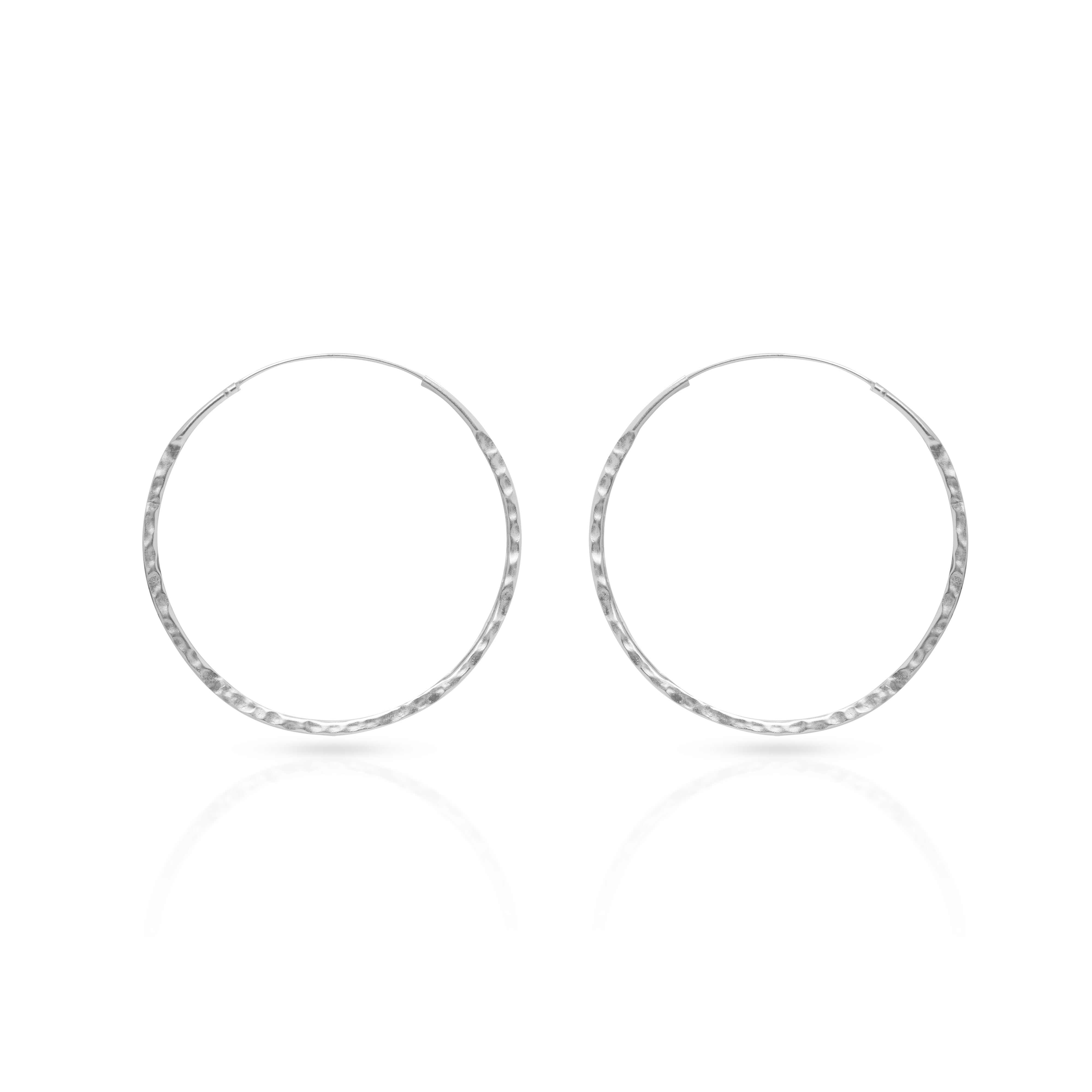 Ragni silver hoops