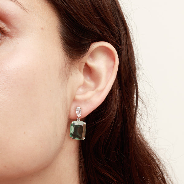 Tilda crystal drop earrings