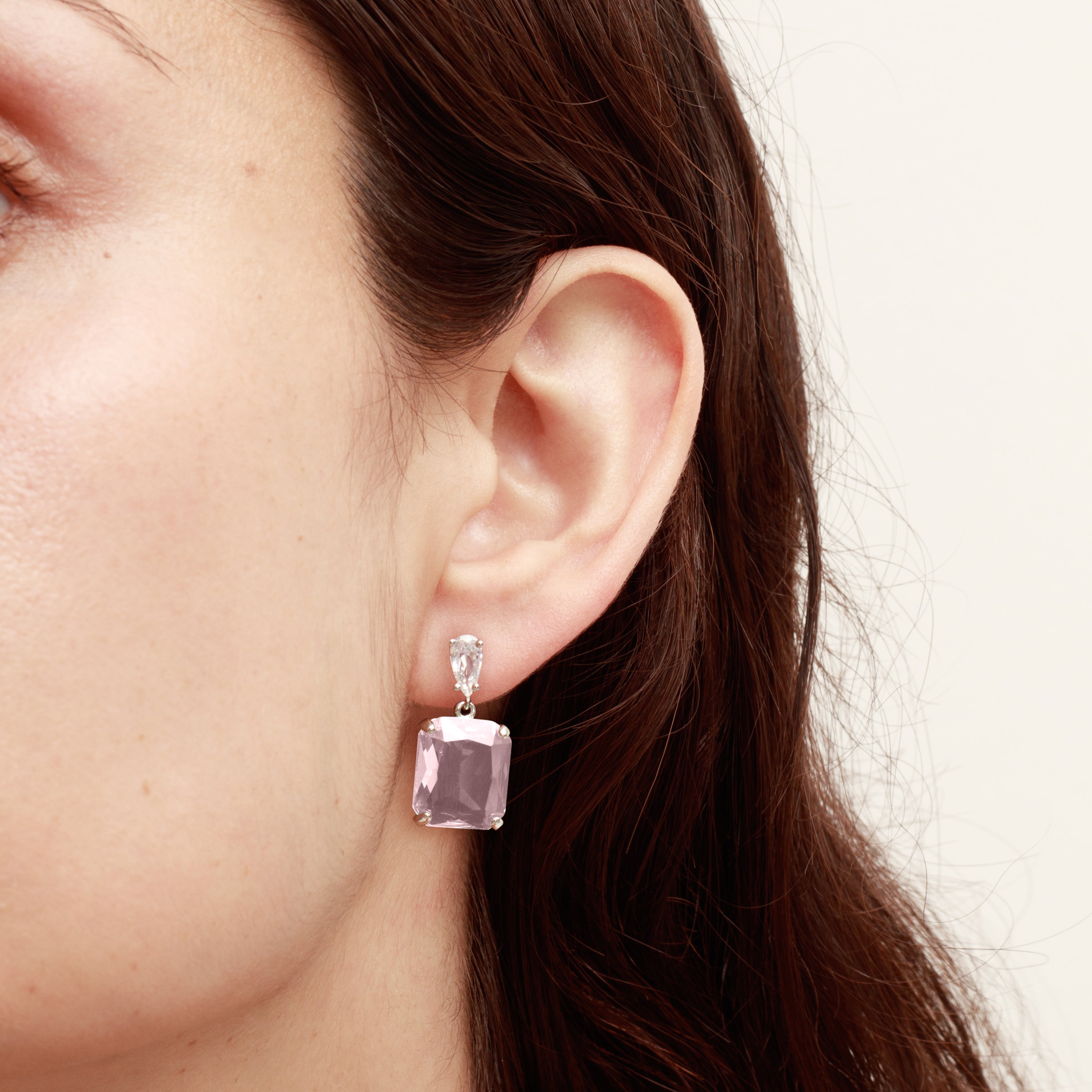 Tilda crystal drop earrings