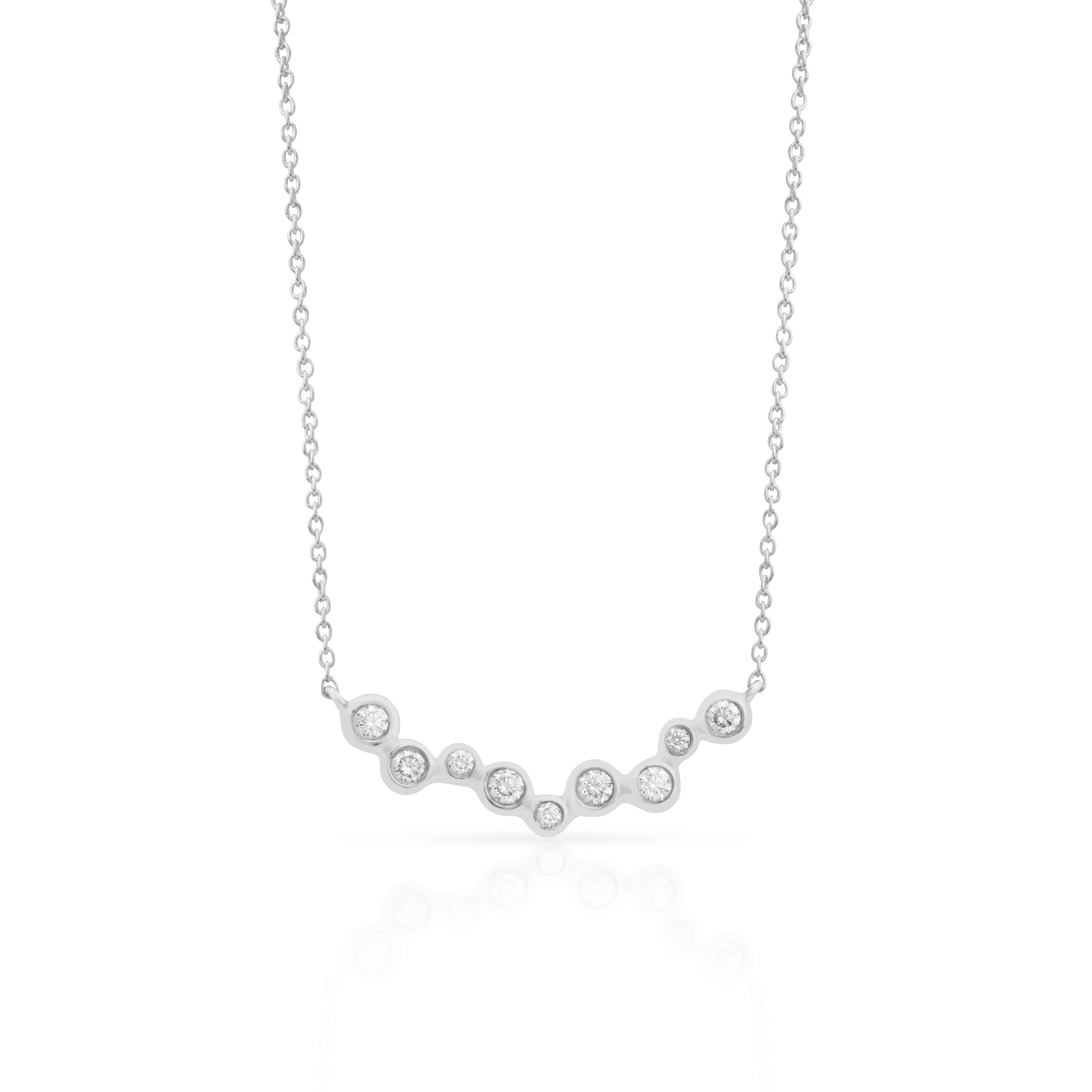 Brilliant Necklace Moissanite