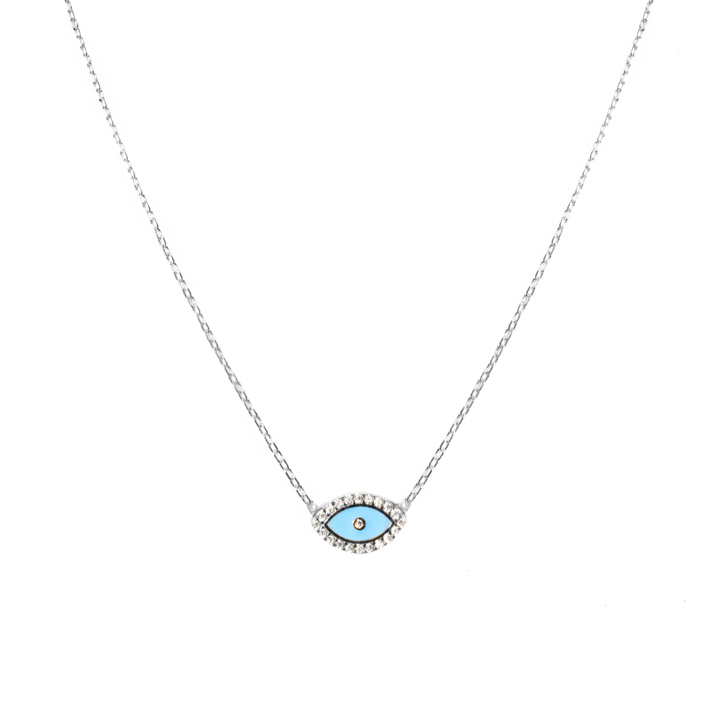 Delia evil eye pendant