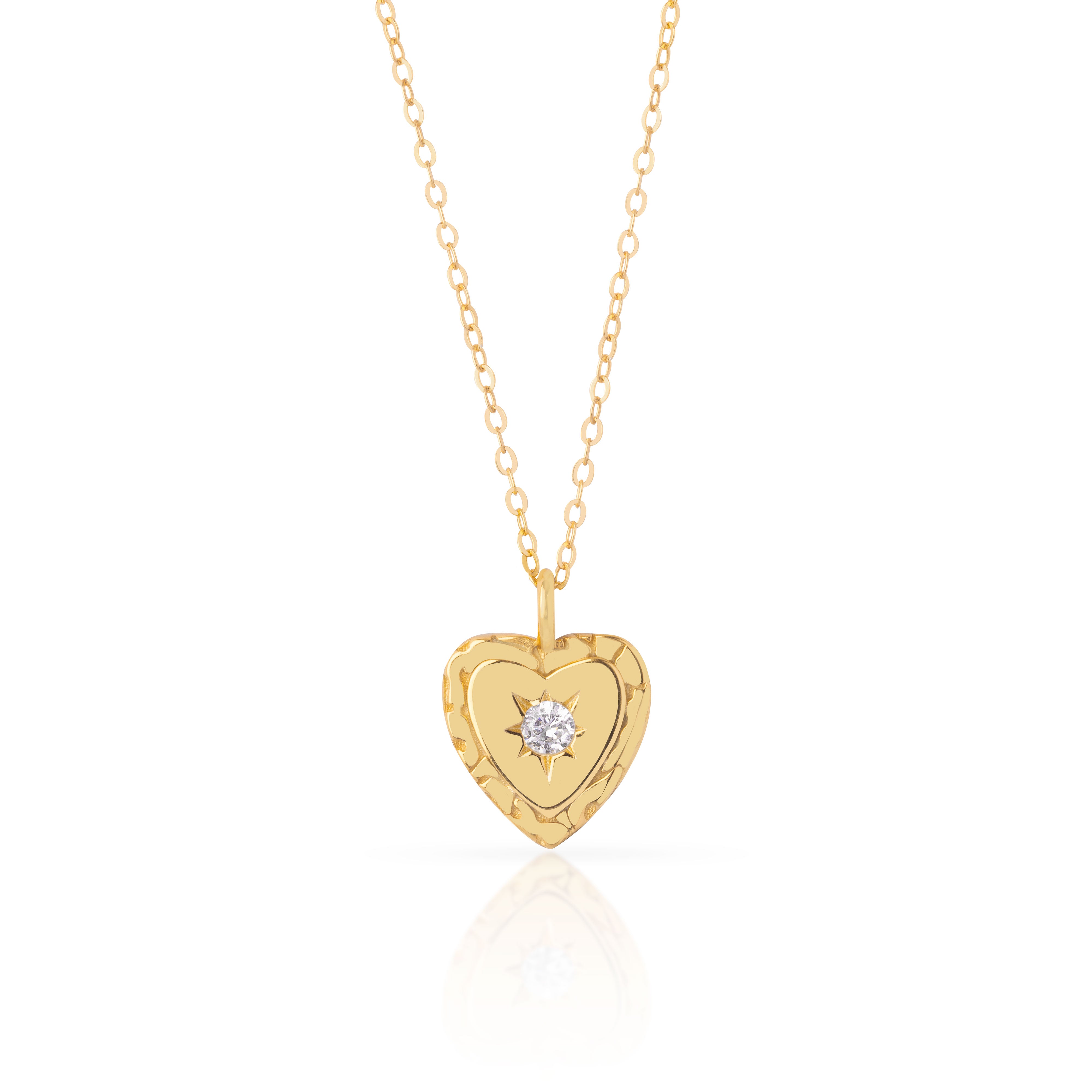 Iconic heart pendant