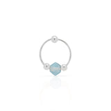 Sammy jade crystal sleeper earring