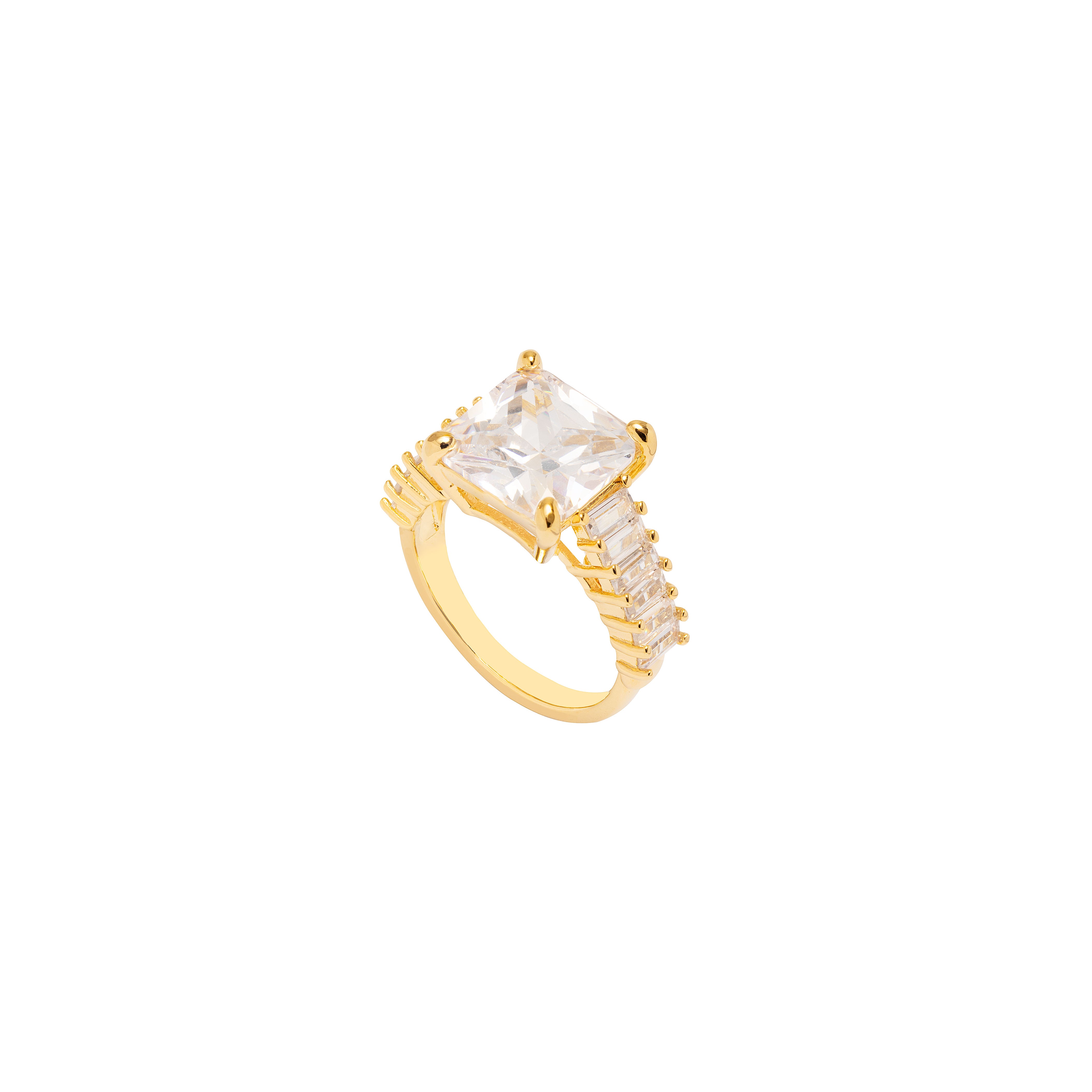 Karo crystal princess ring