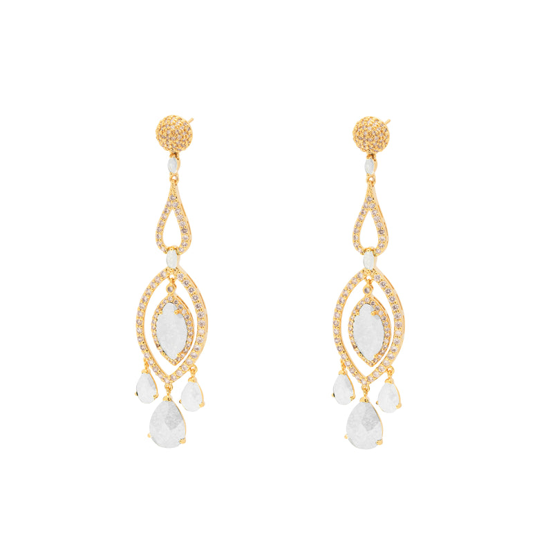 Nakia crystal earrings