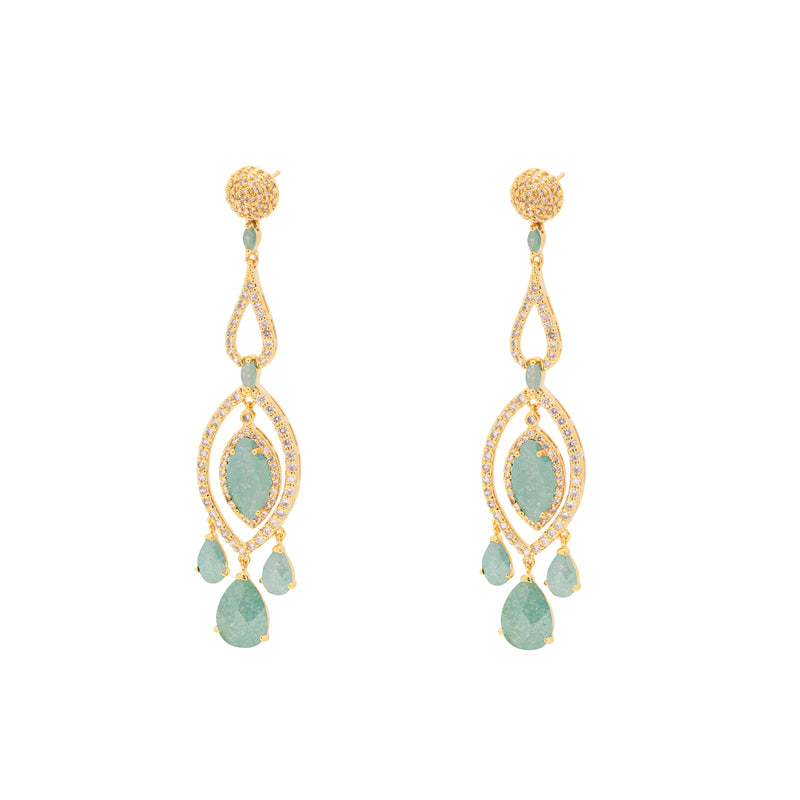 Nakia crystal earrings