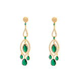 Nakia crystal earrings