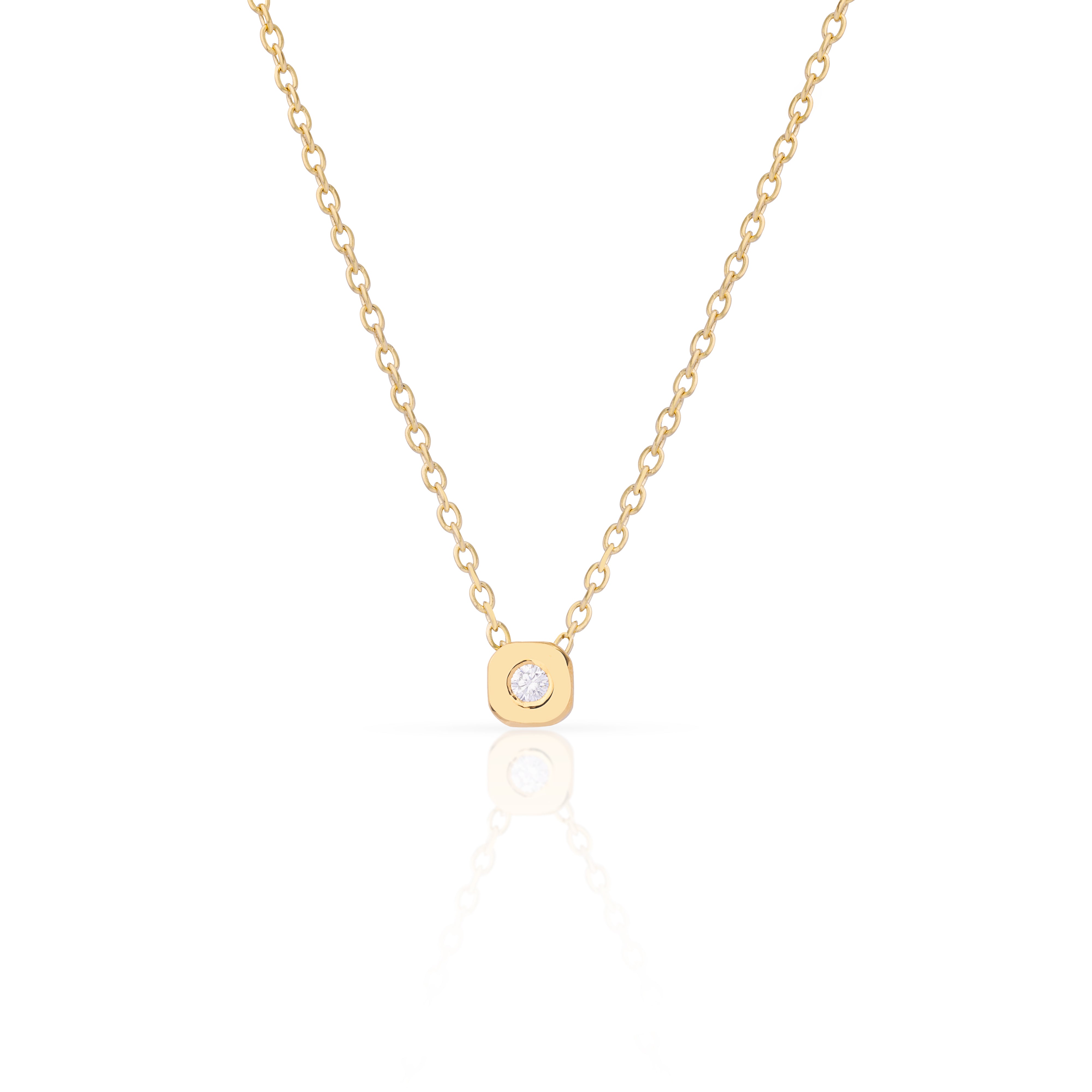 Elysia moissanite necklace