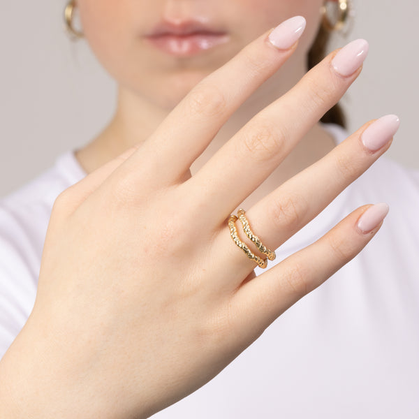 Evonne double ring