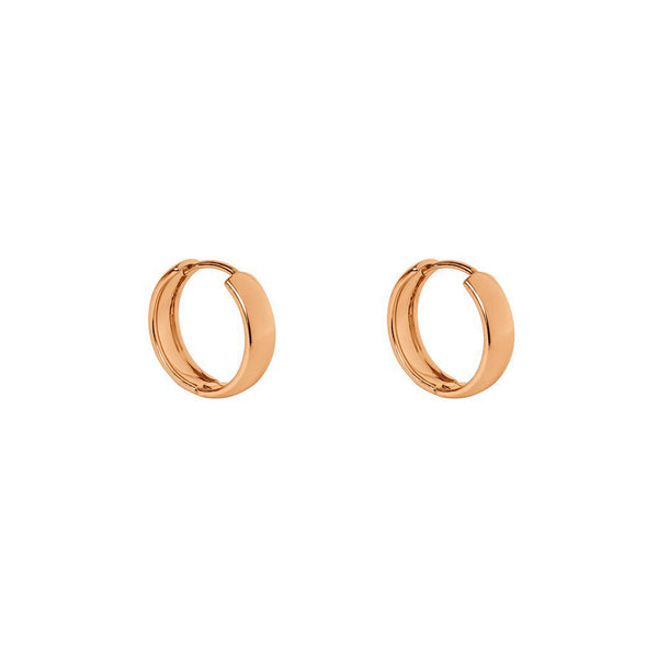 Roan large rose gold huggies