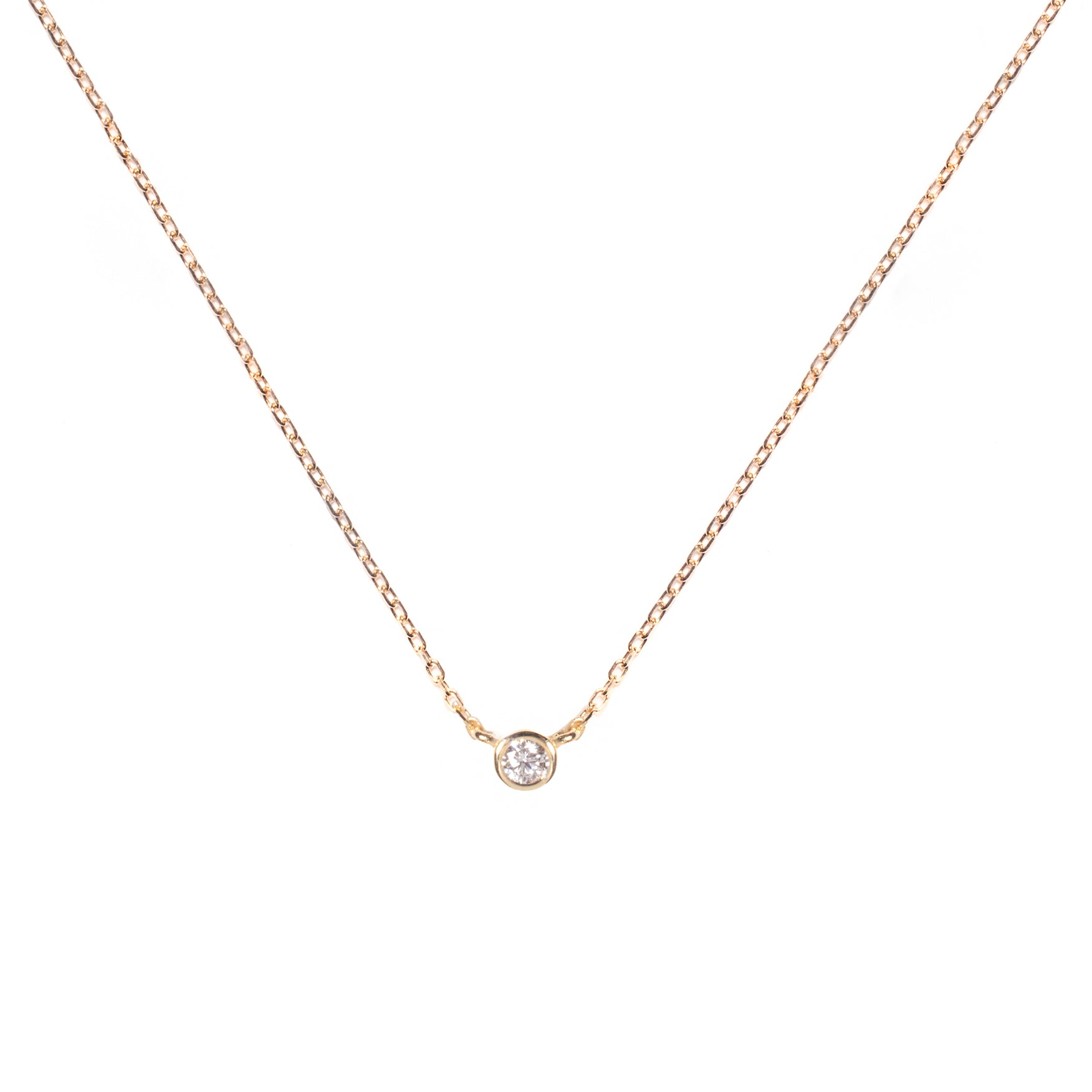 Ronda eyelet crystal pendant