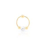 Sammy freshwater pearl sleeper earring