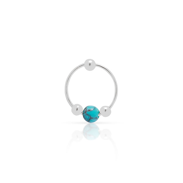 Sammy turquoise sleeper earring