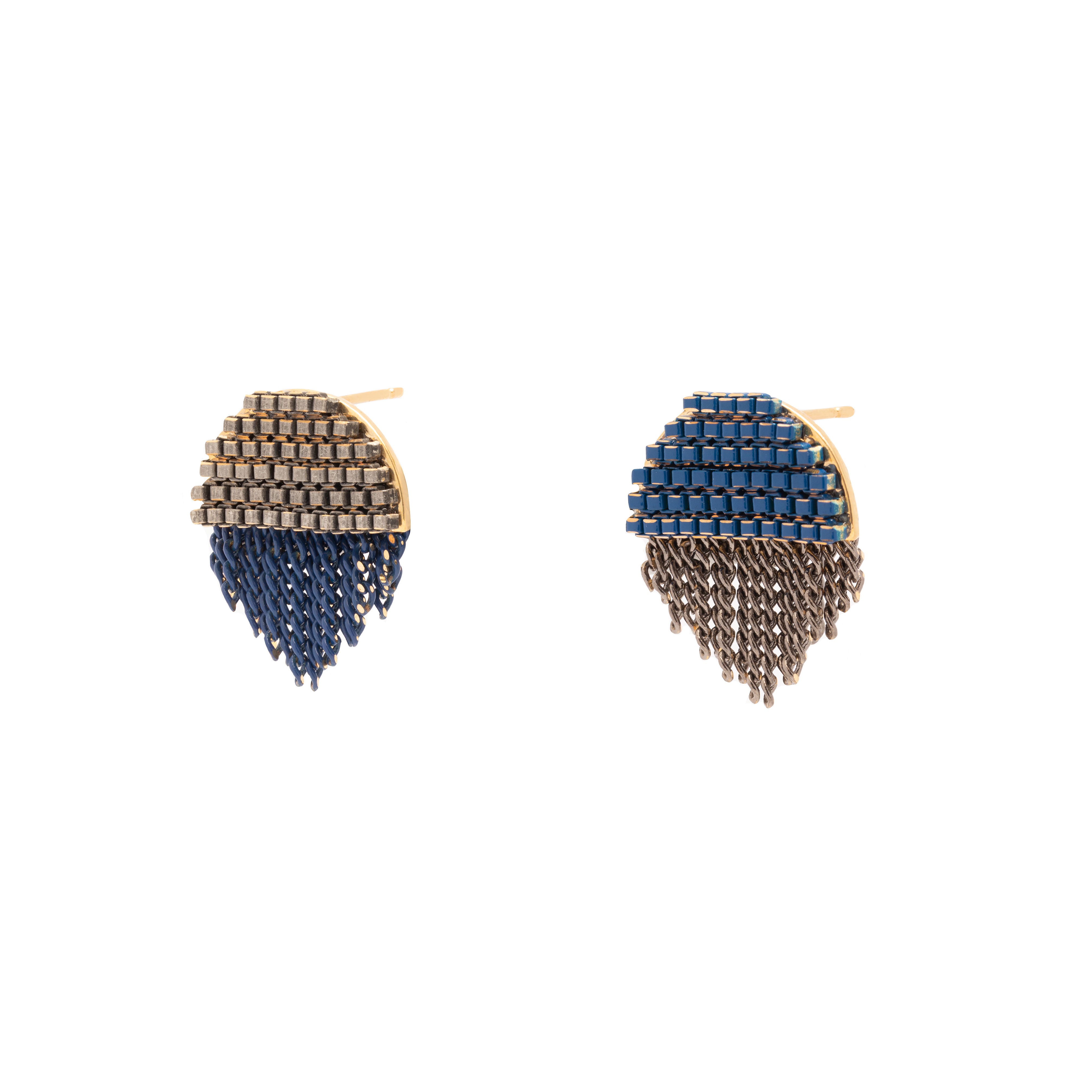 Twyla tassel stud earrings