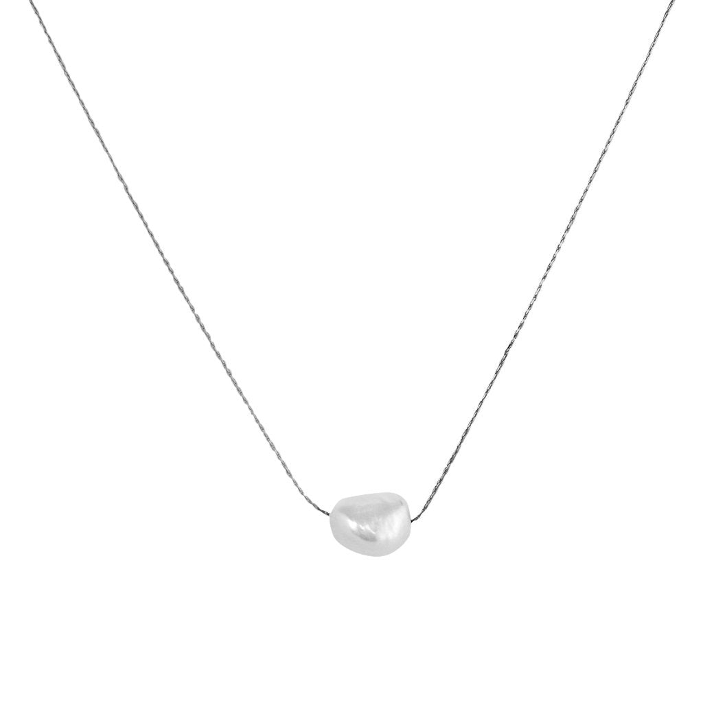 Lurice large freshwater pearl gold pendant