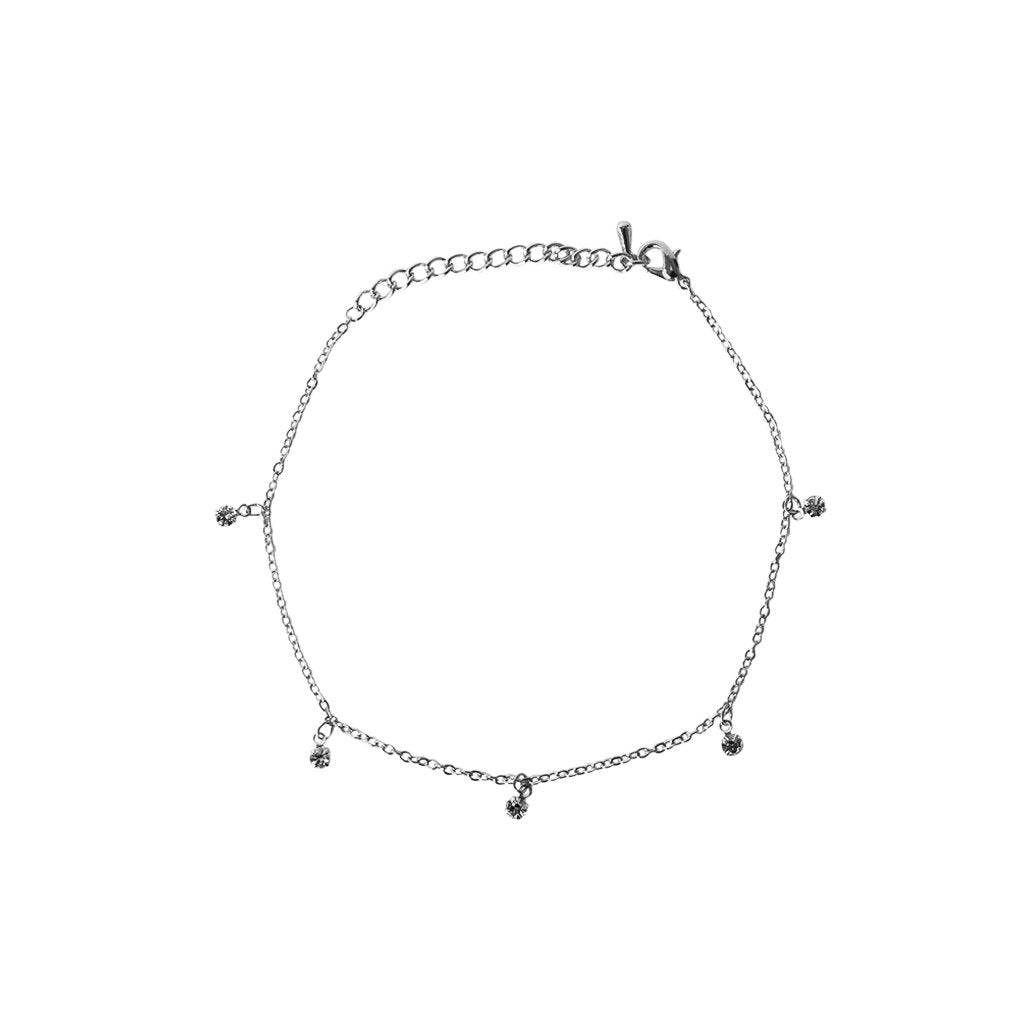 Bailise crystal anklet