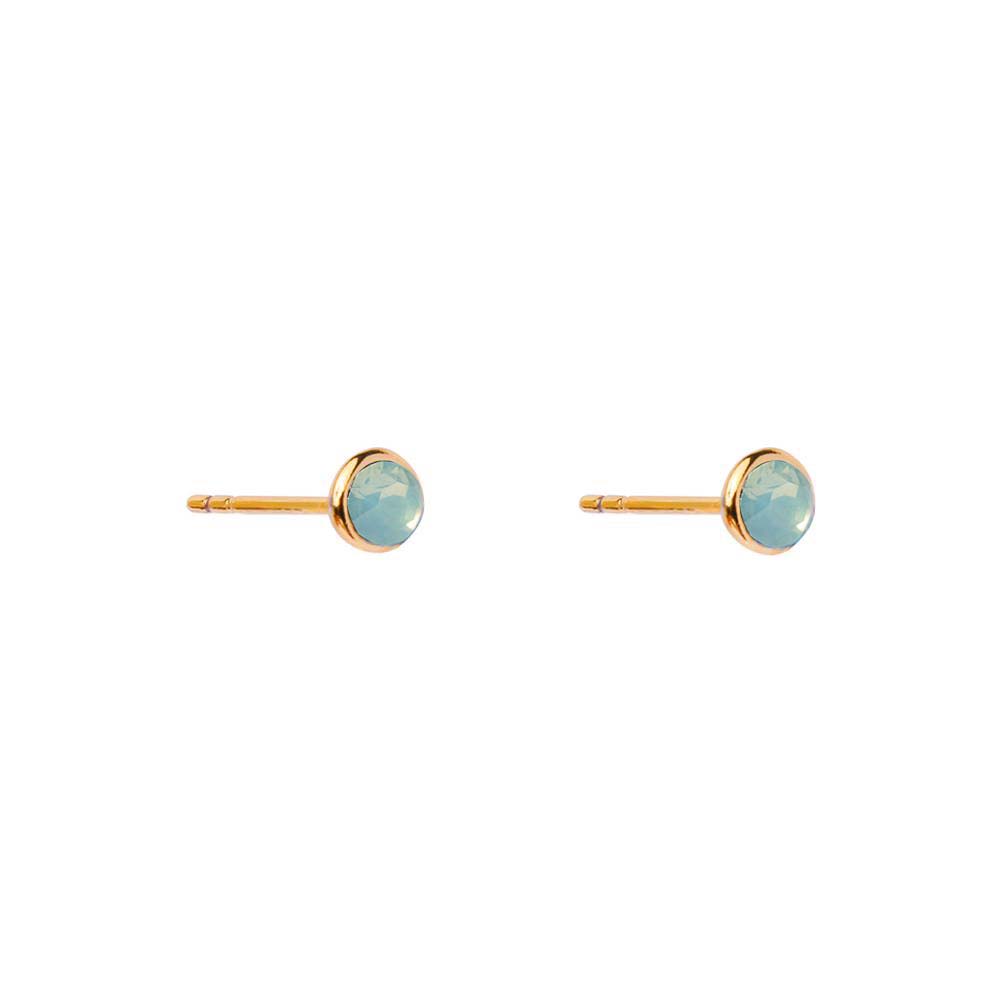 Nash crystal mint studs