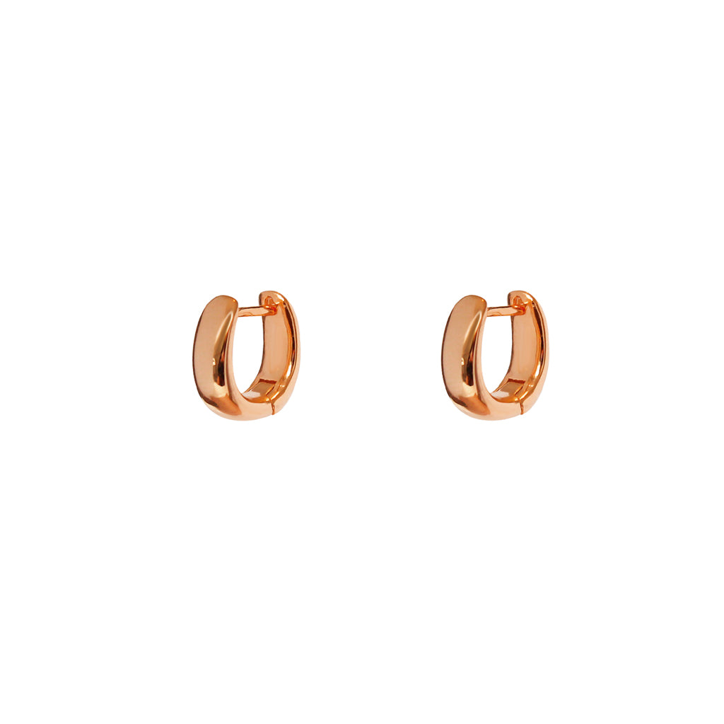 Halon 1 micron gold hoops