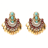 Tabia antique drop earring