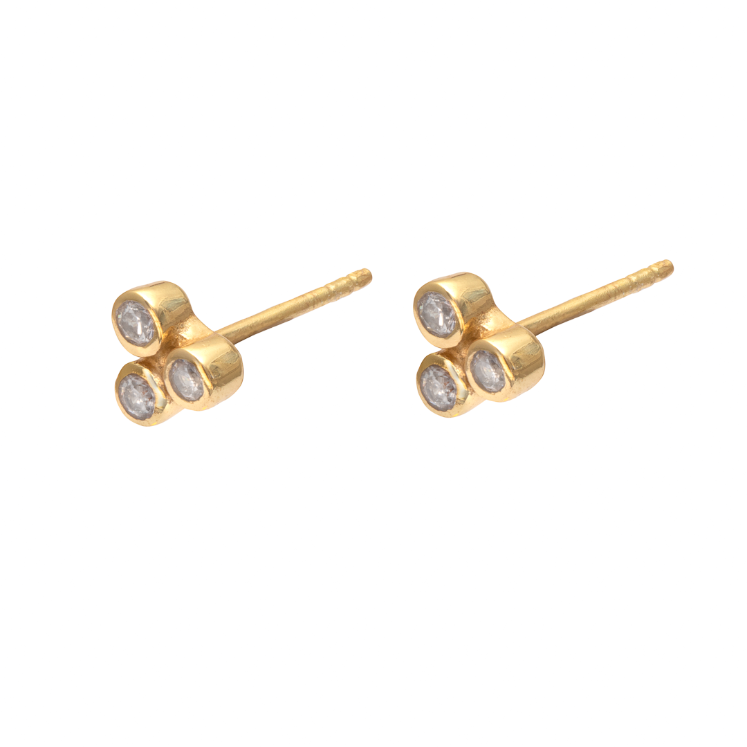 Drina crystal studs