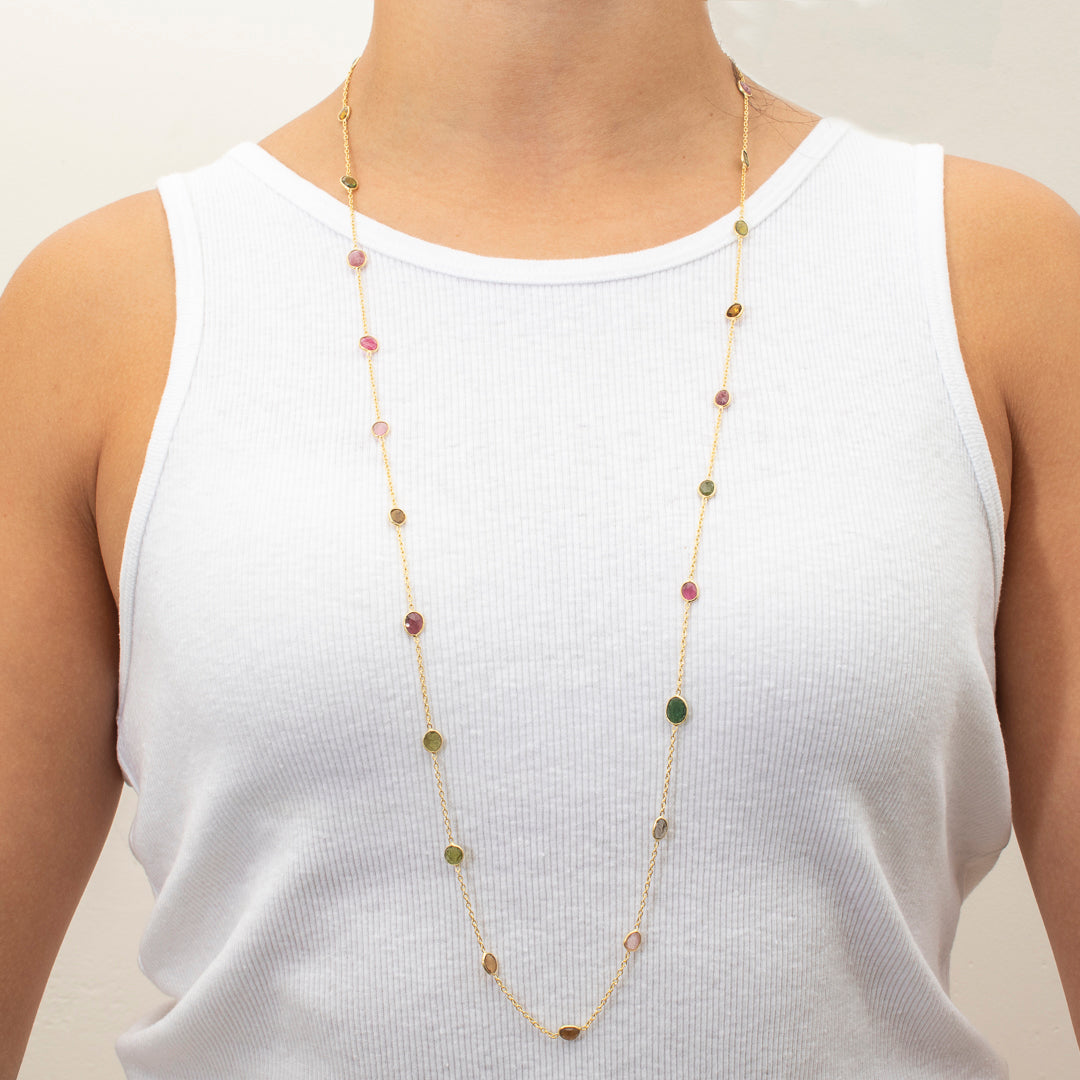 Nyla semi-precious necklace