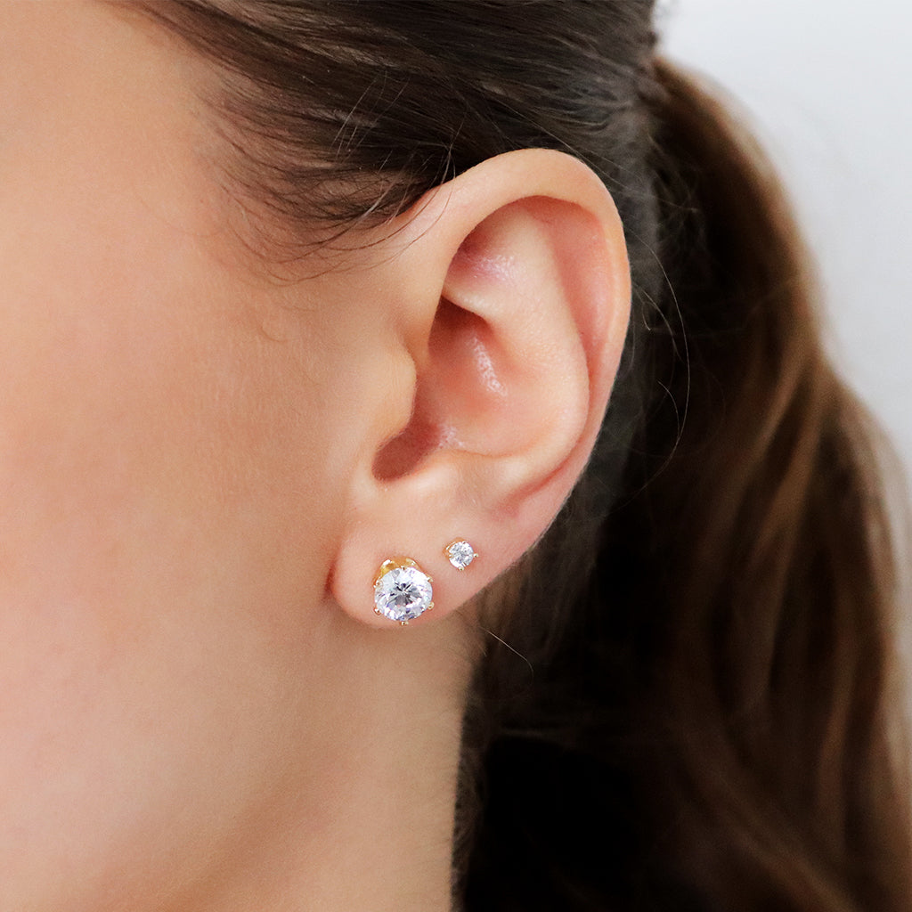 Mabel II 8mm crystal base studs