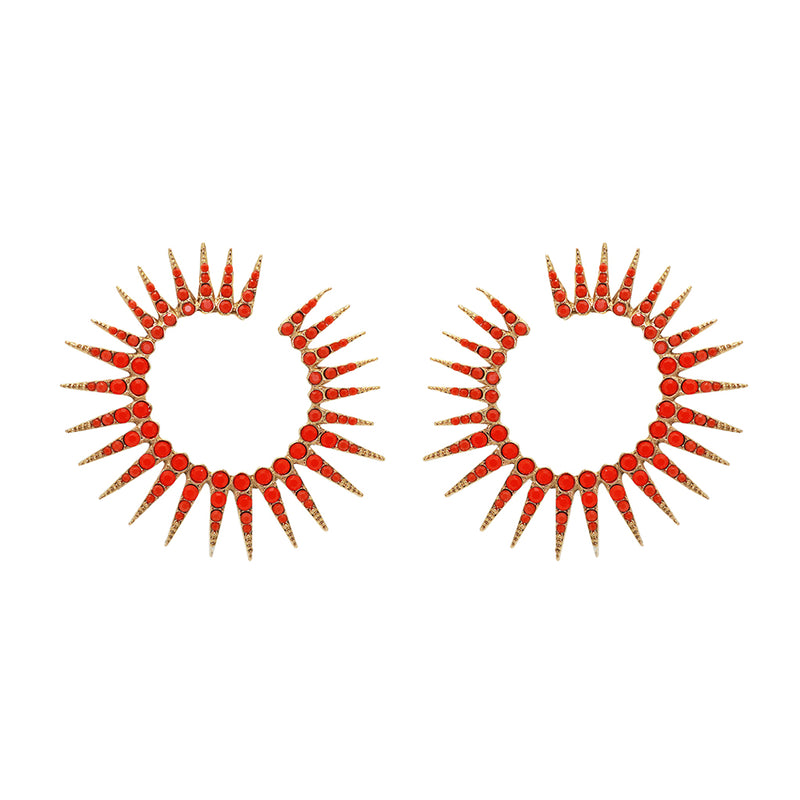 Solange crystal earrings