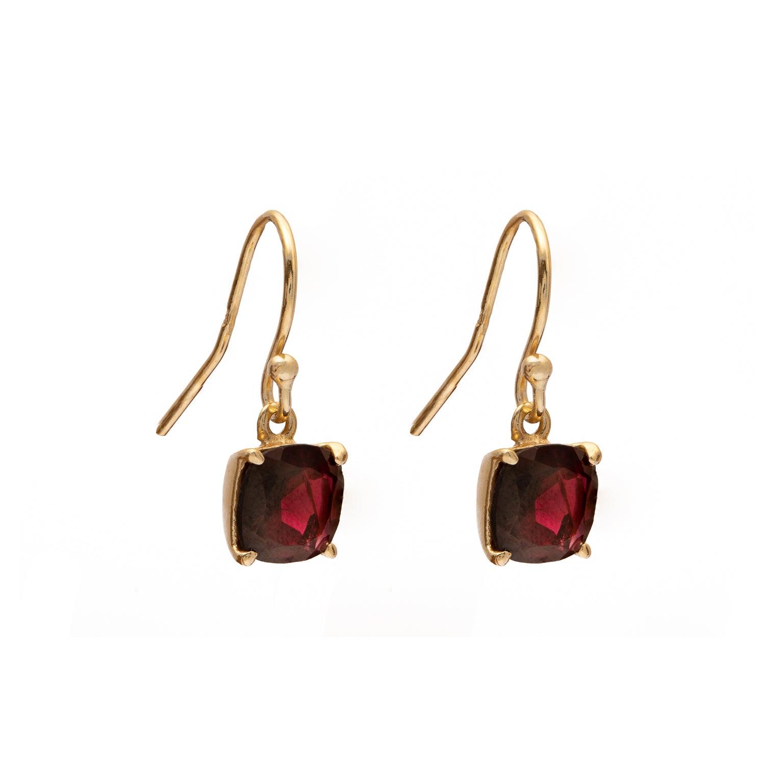 Malo semi-precious stone drop earrings