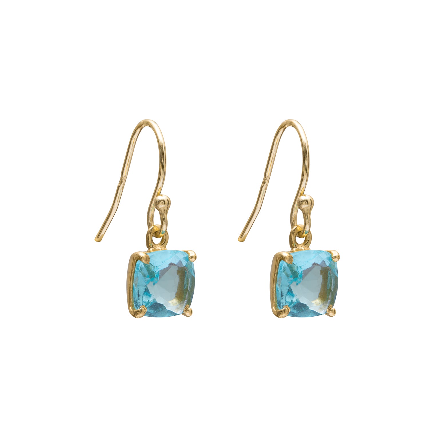 Malo semi-precious stone drop earrings