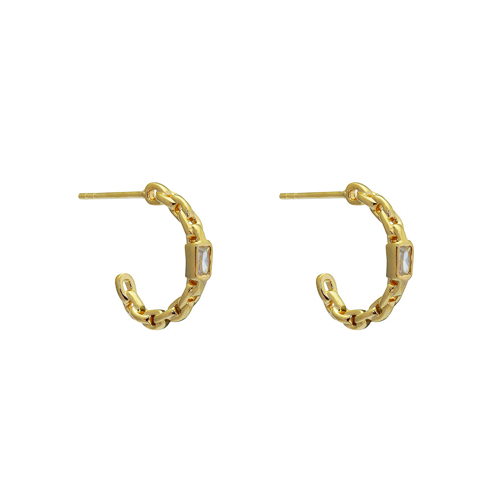 Tess hoop earrings