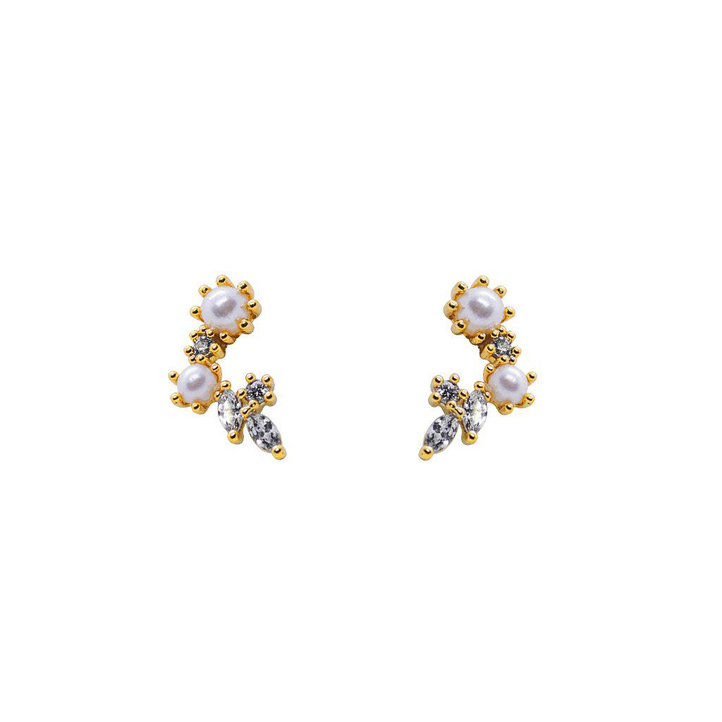 Pasha pearl studs