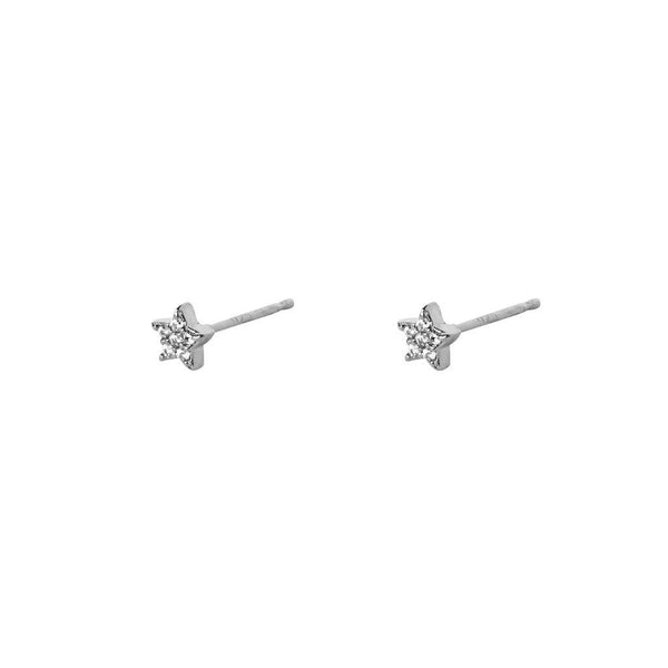 Baha star crystal studs