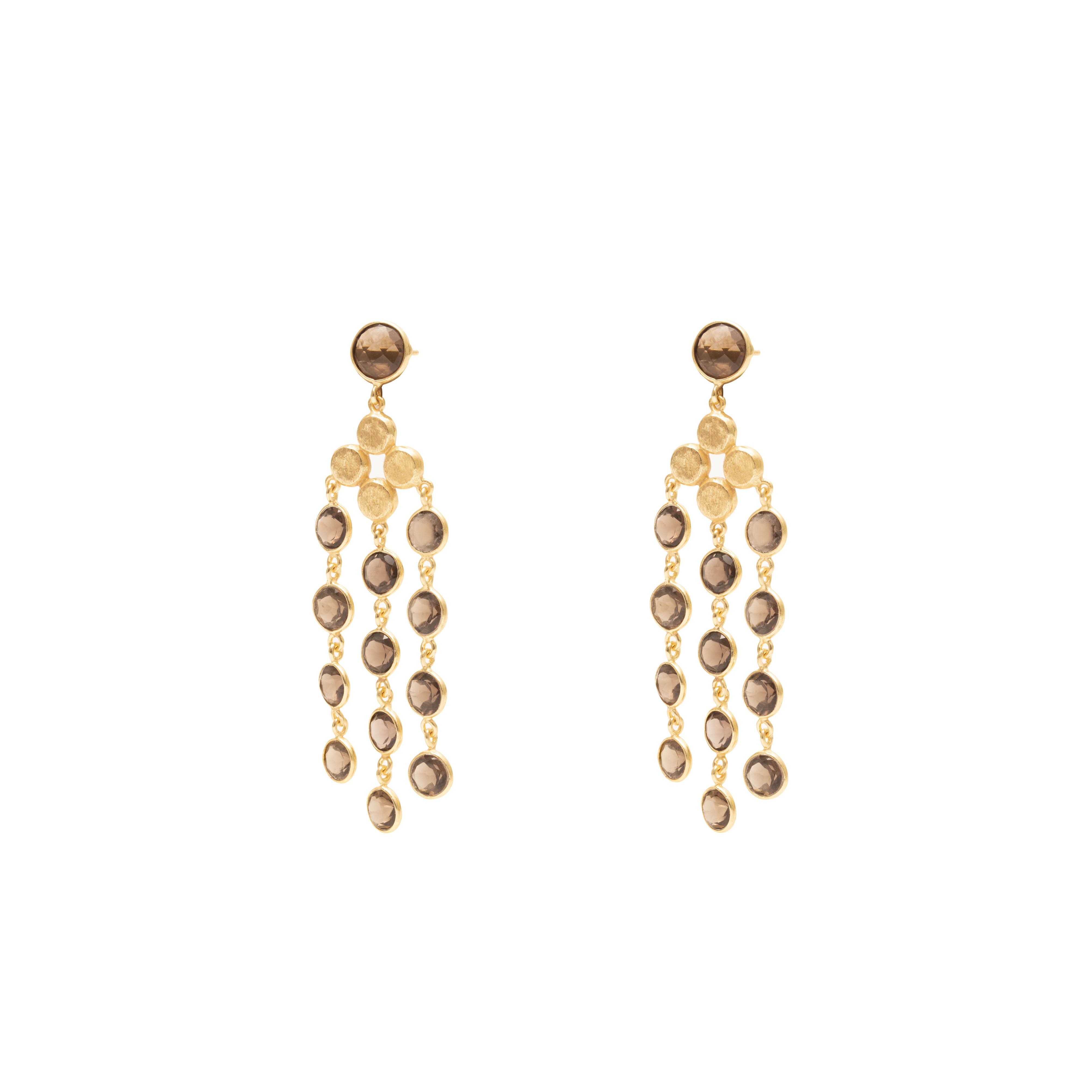 Batu semi precious earrings – MEZI