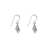 Chanda shell 1 micron gold plated earrings